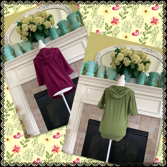 Vintage Gitano hooded sweater X2, size 16/18 - Picture 3 of 4